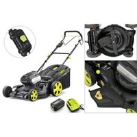 TONDEUSE Tondeuse 120V tractée 51cm à batterie e-MOOV - ave TONDEUSE Tondeuse 120V tractée 51cm à batterie e-MOOV - ave