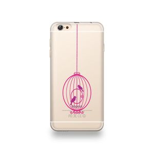 coque iphone 6 plus silicone rose