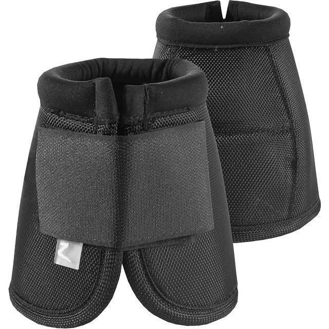 HORZE Cloches hautes pour chevaux, taille XXL, noir
