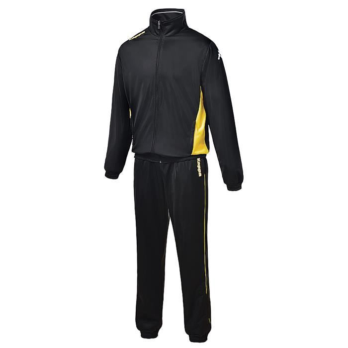 KAPPA Survêtement Savigno TKS - Enfant - Noir et Jaune