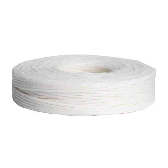 PANDURO Fil de lin ciré - Blanc