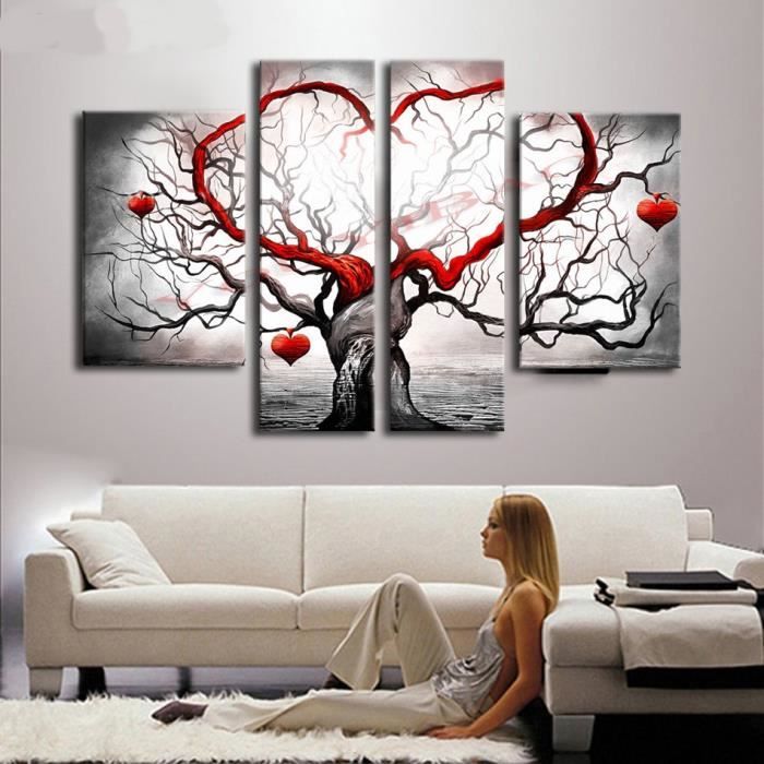 peinture sur toile arbre