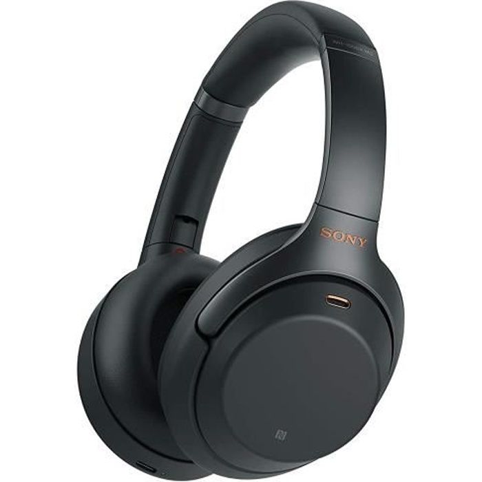 Sony Wh 1000xm3 B Casque Pleine Taille Bluetooth Sans Fil