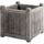 EDA Bac carré Charme 40cm - Contenance 31L - Gris