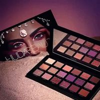 PINCEAUX DE MAQUILLAGE Huda Beauty DESERT DUSK 18 couleurs Ombre à paupiè PINCEAUX DE MAQUILLAGE Huda Beauty DESERT DUSK 18 couleurs Ombre à paupiè
