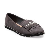 MOCASSIN La Modeuse - Mocassins femme en suédine MOCASSIN La Modeuse - Mocassins femme en suédine