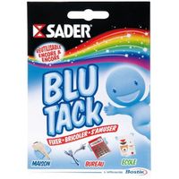 COLLE - PATE FIXATION SADER Blue Tack Pâte Adhésive couleur bleue - 57 g COLLE - PATE FIXATION SADER Blue Tack Pâte Adhésive couleur bleue - 57 g
