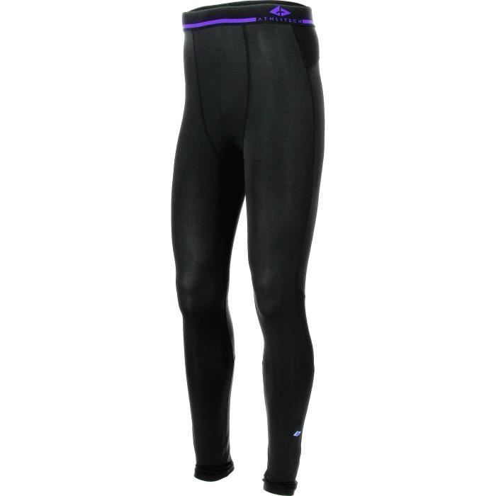 ATHLI-TECH Collant de football Seb - Mixte - Noir