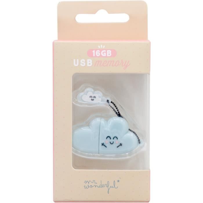 QUAM Clé USB 16Go Mister Wonderful Nuage