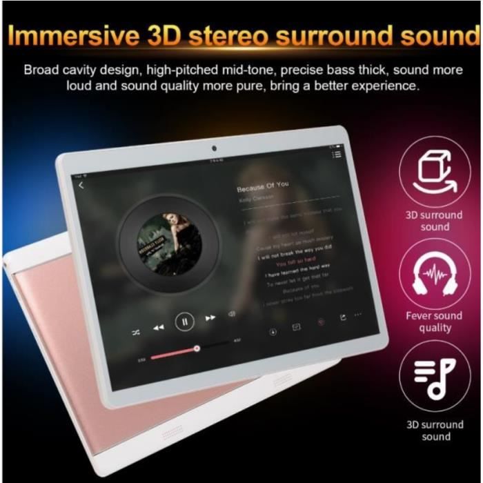 10.1 pouces Tablette PC 10 Core 6 GB RAM 64 GB1