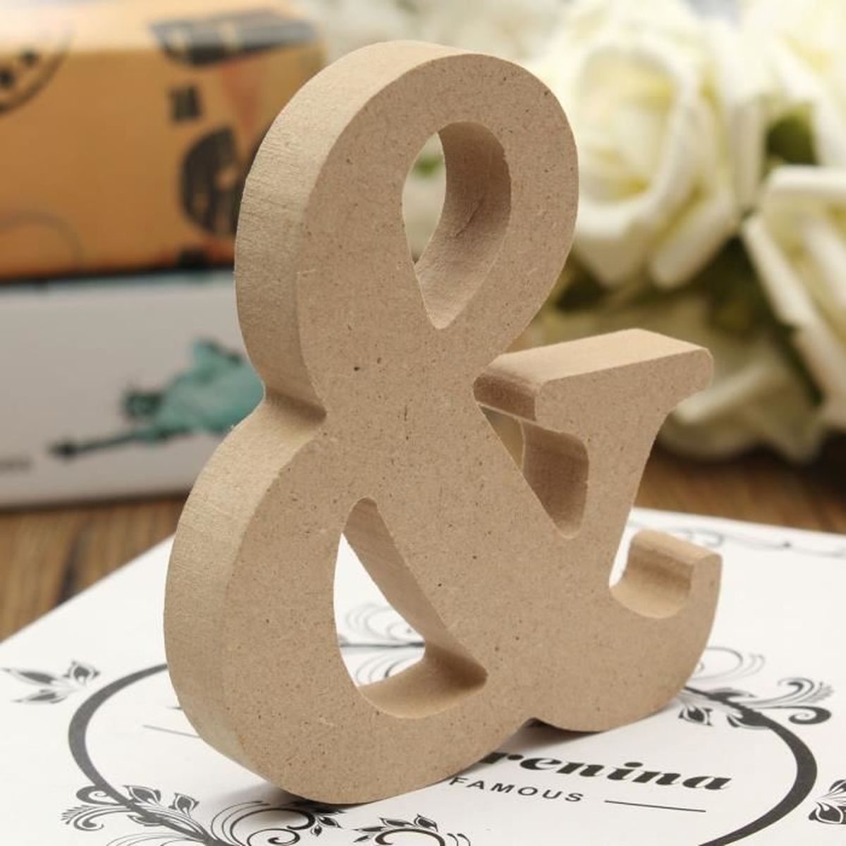 Lettre en bois 10 cm - Achat / Vente pas cher
