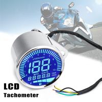 COMPTEUR TEMPSA Moto LED LCD Tachymètre Compteur de vitesse COMPTEUR TEMPSA Moto LED LCD Tachymètre Compteur de vitesse