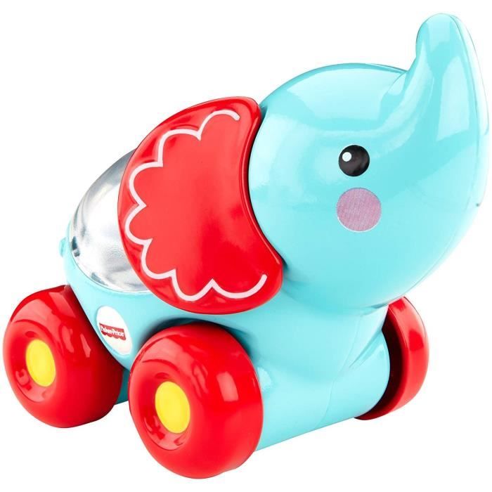 FISHER-PRICE - Éléphant - Ami Jungle à Roulettes