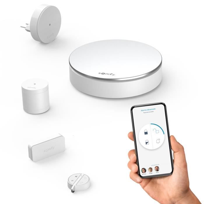 SOMFY Pack de démarrage d'alarme - Technologie brevetée IntelliTAG™