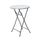 Table de bar pliant de 80 cm x 110 cm avec cadre e