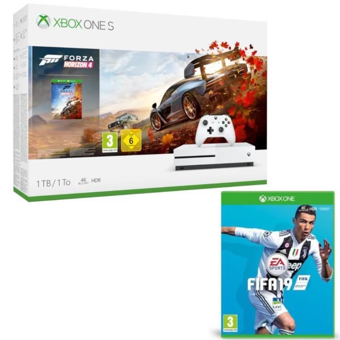 Xbox One S 1 To Forza Horizon 4 + Fifa 19