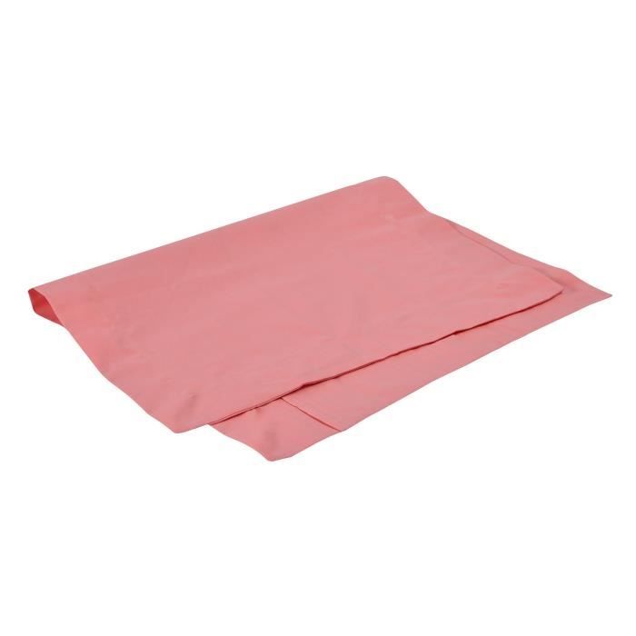 DOUX NID Drap plat - Pêche - 120x180 cm