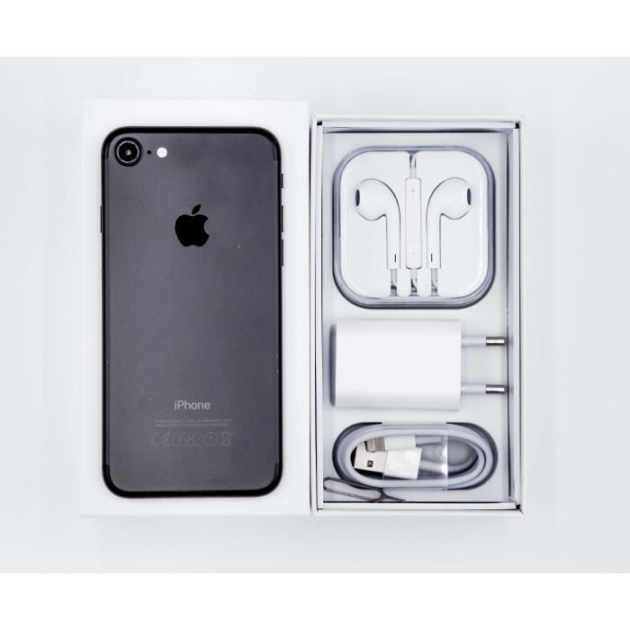 Apple iPhone 7 32 Go - Noir mat reconditionné - Achat ...