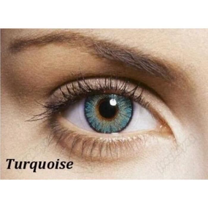 Lentilles De Contact De Couleur verte lentilles souplespour les femmes Achat / Vente lentilles