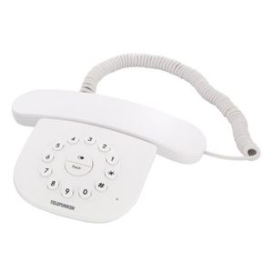 Telefunken TE 391 Epok Téléphone Filaire Sans Répondeur Blanc