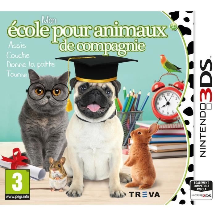 Mon école pour animaux de compagnie Jeu 3DS
