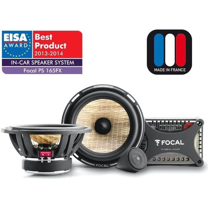 FOCAL PS 165FX Kit 2 voies séparées - 2 haut-parle HPA