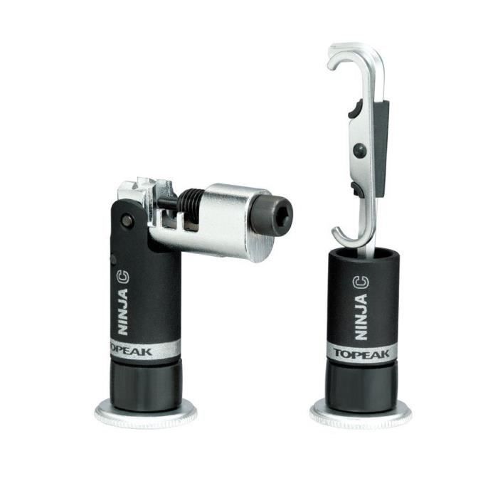 TOPEAK Dérive chaîne Ninja C - Noir et Argent