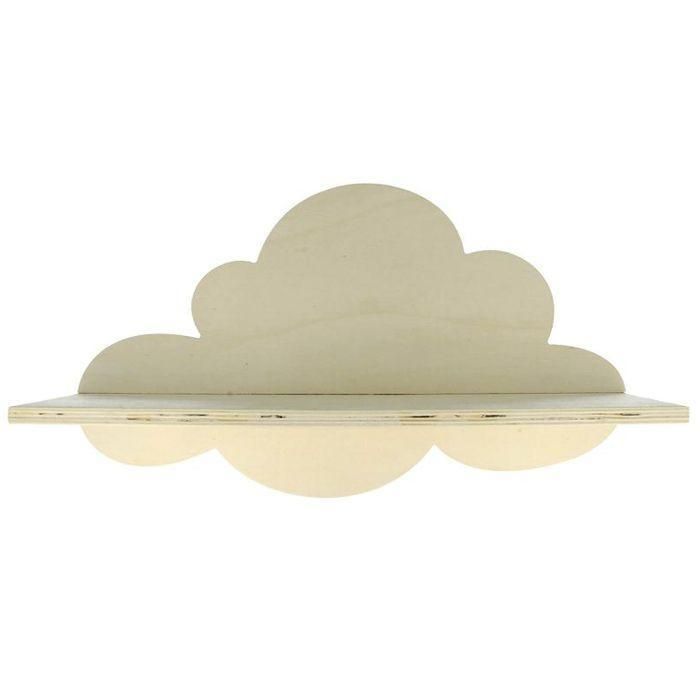 étagère Nuage En Bois à Customiser 39 Cm Meuble Rangement