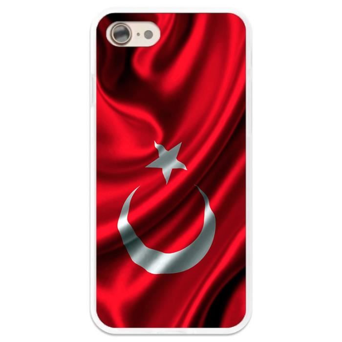 coque iphone xr drapeau turc