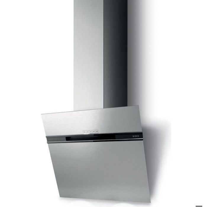 Elica - hotte décorative inclinée 60cm 625m3-h inox ...