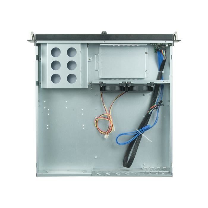 Chieftec UNC-210M-B, Rack, Server, SECC, Micro-ATX,3