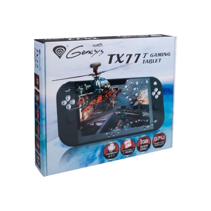 Natec Genesis TX77 Tablette Android 4.2.2 (Jelly3