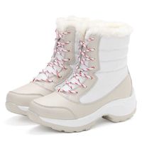 BOTTE Bottes de neige fourrées femme Haut qualité Martin BOTTE Bottes de neige fourrées femme Haut qualité Martin
