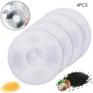 4pcs Fontaine à Eau De Filtre à Charbon Actif Pour Chat Et Chien Pour La Fontaine Potable 16l Deau