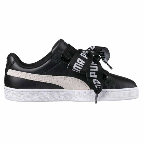 Chaussures Baskets Basket Heart De Femme Noir Select Puma 08vNnOmw