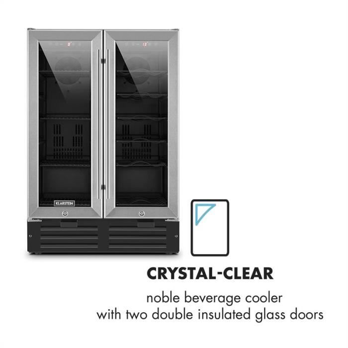 Klarstein Beersafe XXXL Cave à vin multi-température3