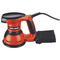 PONCEUSE - POLISSEUSE BLACK & DECKER Ponceuse excentrique 125mm 260W PONCEUSE - POLISSEUSE BLACK & DECKER Ponceuse excentrique 125mm 260W