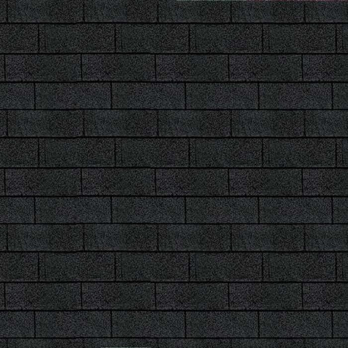 Shingels Rectangulaire noir Paquet de 3m2