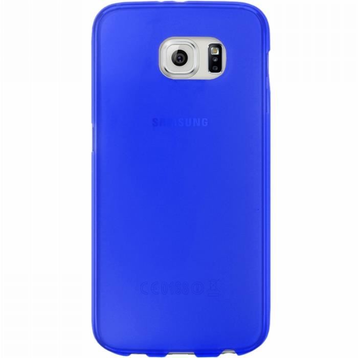 coque galaxy s6 silicone bleu coque galaxy s6 silicone bleu