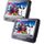 TAKARA VRT199 Lecteur DVD Portable 2 Combinés 9"