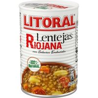 HARICOT-FLAGEOLET Lentilles à la Riojana 430 Grs HARICOT-FLAGEOLET Lentilles à la Riojana 430 Grs