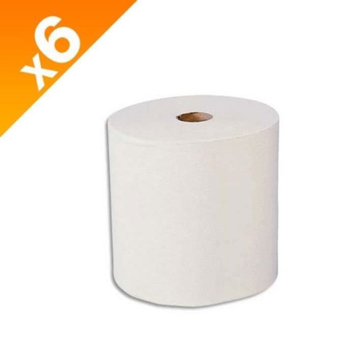 Lot de 6 bobine d'essuie-mains 285 mètres