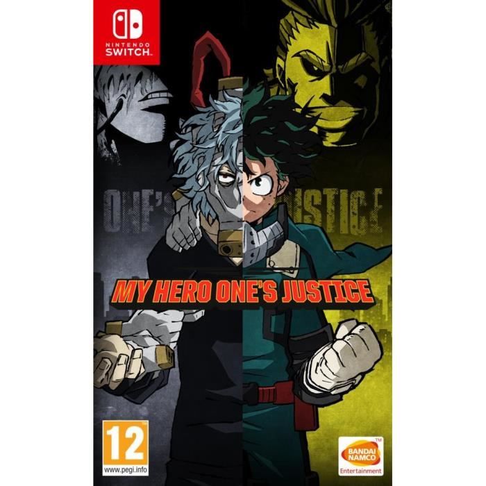 My Hero One's Justice Jeu Switch