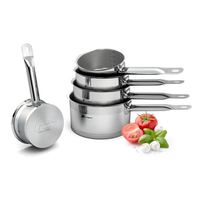 BATTRINOX Set 5 casseroles INDUCTION