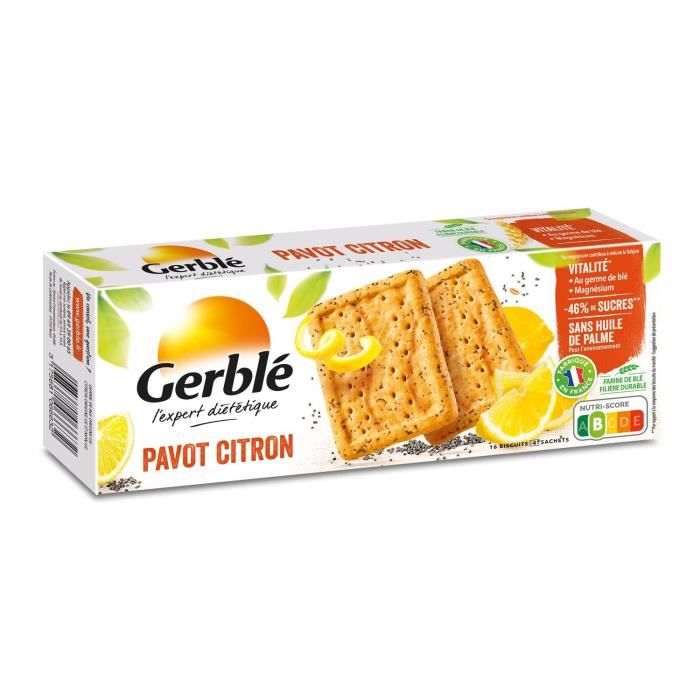 GERBLE Biscuit pavot - 200 gr