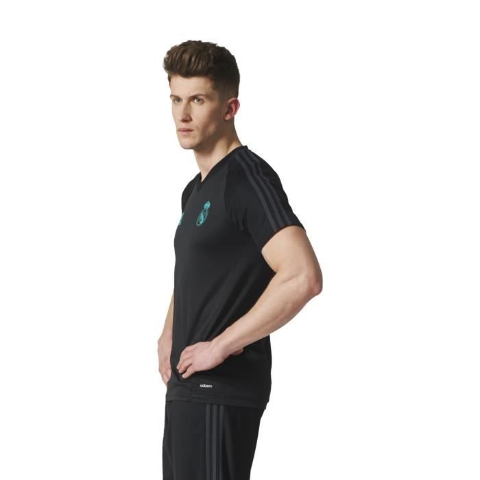 ADIDAS Maillot de football Real Tranning Top 17 - Homme - Noir