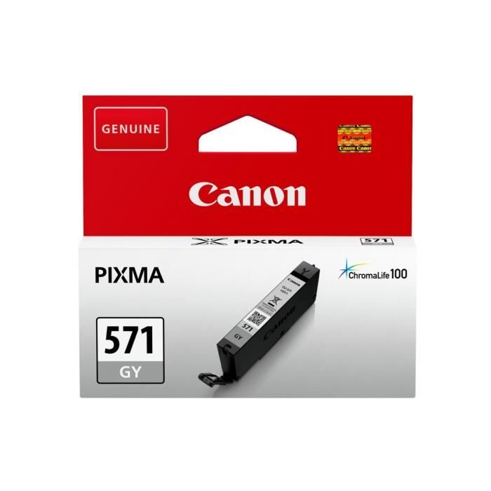 CANON Cartouche d'encre CLI-571 GY - Gris