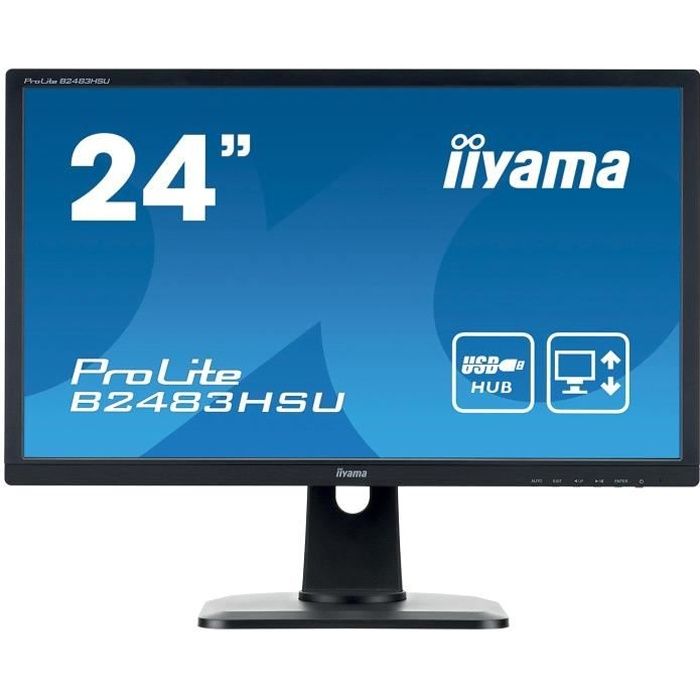 iiYama B2483HSU-B1 - Ecran 24\