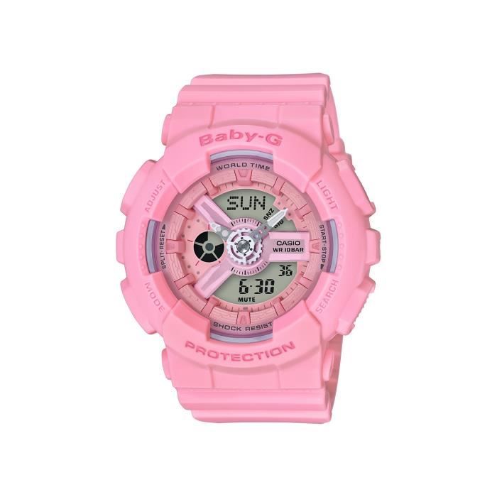 CASIO Montre BABY-G BA-110-4A1ER Rose