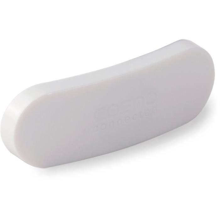 COSMO CONNECTED Kit 2 bases magnétiques pour feux Moto - Blanc brillant